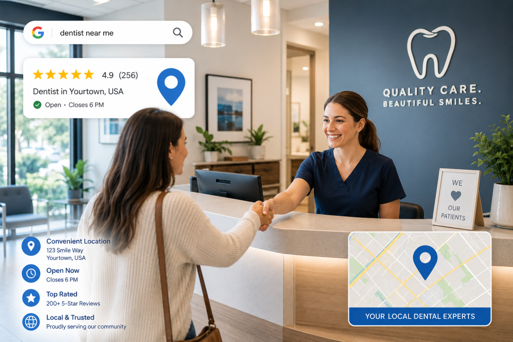 dental local seo marketing company​