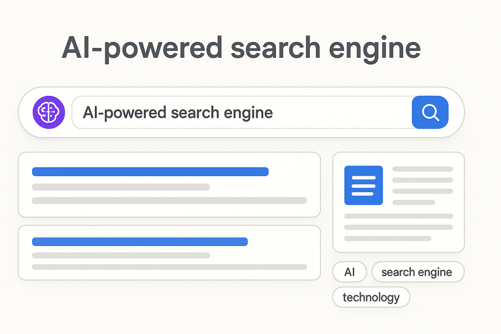 AI-Powered Search Interface